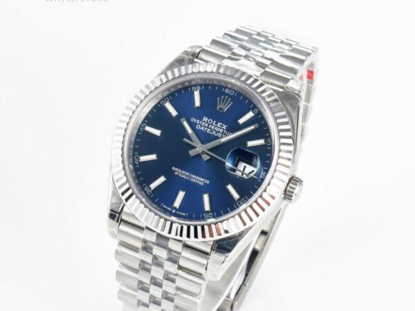 Datejust 36mm 126334 VSF Blue Dial Stick Markers in White Gold - Image 2