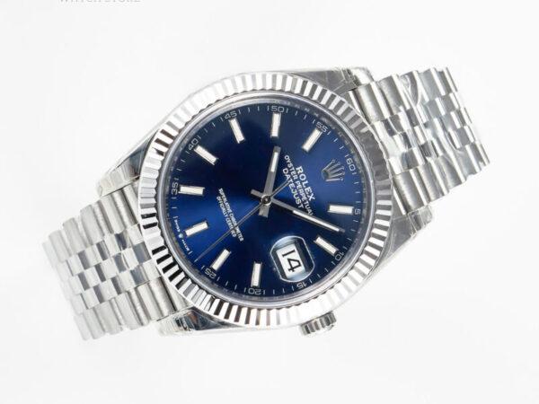 Datejust 36mm 126334 VSF Blue Dial Stick Markers in White Gold - Image 13