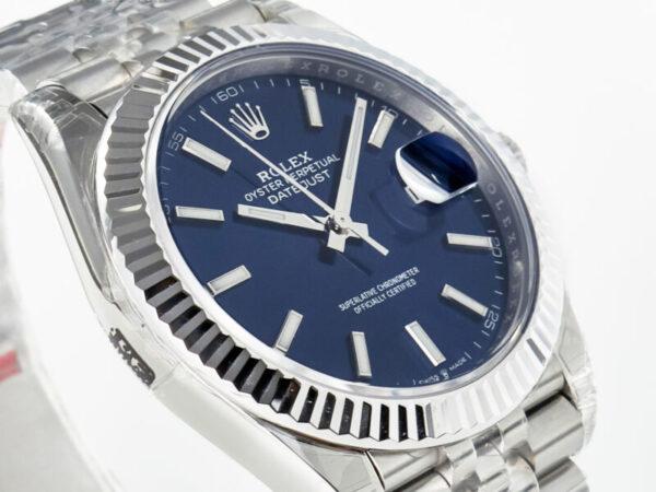 Datejust 36mm 126334 VSF Blue Dial Stick Markers in White Gold - Image 5
