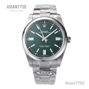 Oyster Perpetual 41mm Green Dial 124300
