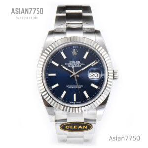 Datejust 36mm CF 126334 Blue Dial Stick Markers on Oyster Bracelet