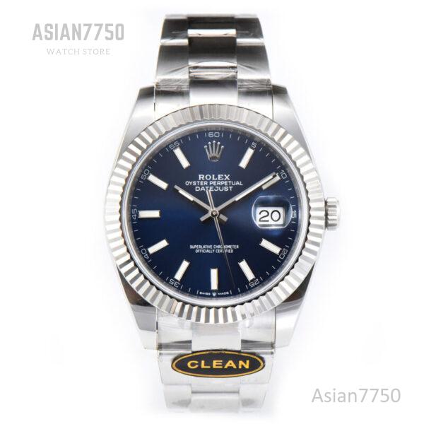 Datejust 36mm CF 126334 Blue Dial Stick Markers on Oyster Bracelet