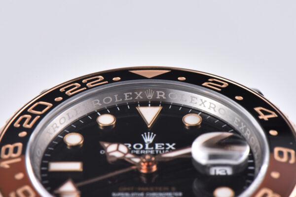 GMT Master II 126715 CHNR Clean Factory “Rootbeer” in Rose Gold and Steel - Image 9