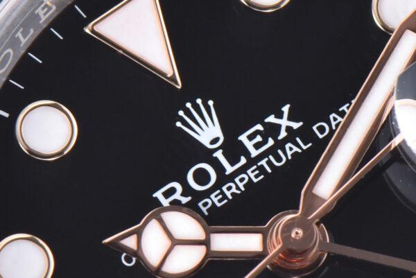 GMT Master II 126715 CHNR Clean Factory “Rootbeer” in Rose Gold and Steel - Image 11