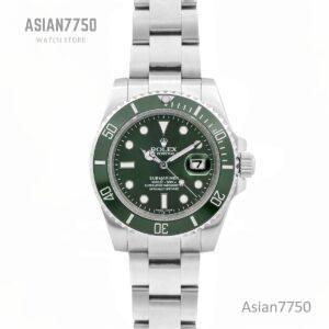 Submariner Hulk 116610LV SS/SS Green Bezel VSF VR3235