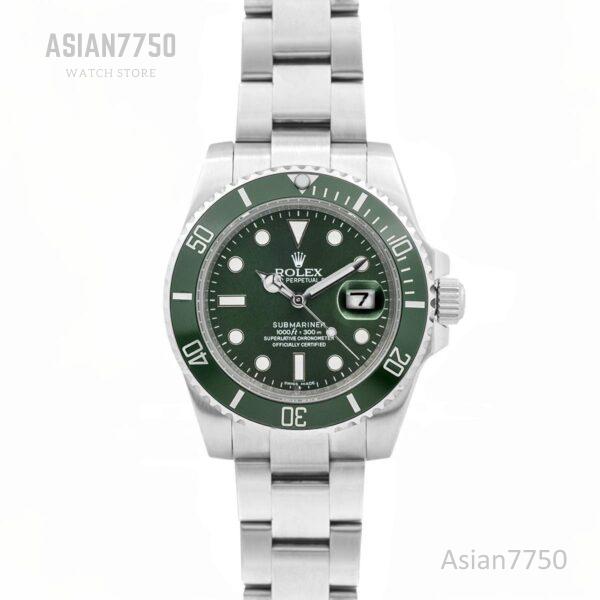 Submariner Hulk 116610LV SS/SS Green Bezel VSF VR3235