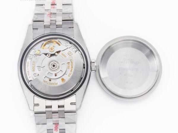 Datejust 41 Black Dial Stick Markers in Steel Clean Factory - Image 24