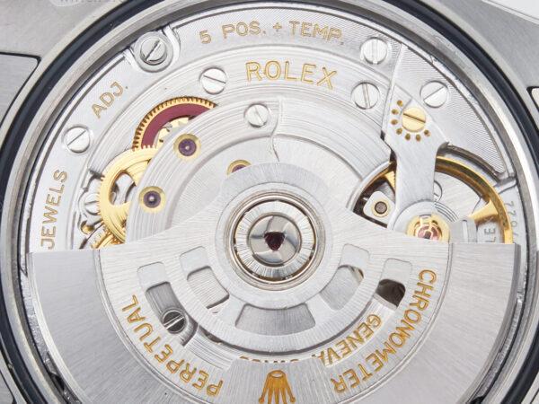 Datejust 41 Black Dial Stick Markers in Steel Clean Factory - Image 29