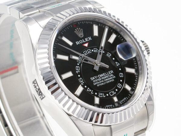 Sky-Dweller 326934 904L SS ZF 1:1 Best Edition Black Dial on SS Bracelet A2824 - Image 13