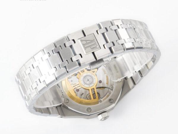 Royal Oak 41mm 15500 SS ZF 1:1 Best Edition Black Textured Dial on SS Bracelet SA4302 Super Clone V3 - Image 23