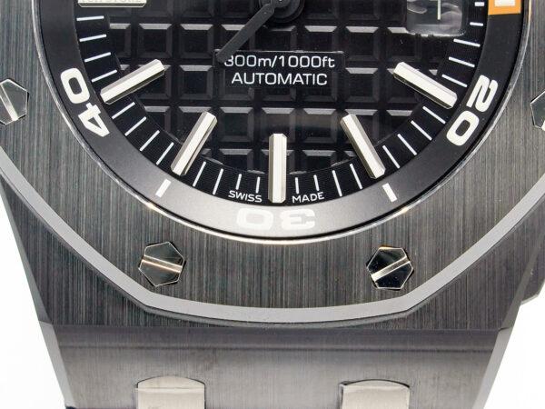 Royal Oak Offshore Diver 15707 Black Ceramic ZF 1:1 Best Edition SA3120 Super Clone - Image 15