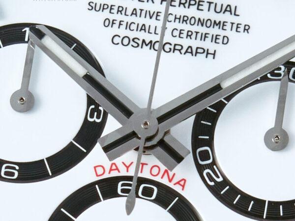 Daytona Panda 116500 Clean Factory 1:1 Best Edition 904L SS Case and Bracelet White Dial SH4131 - Image 11