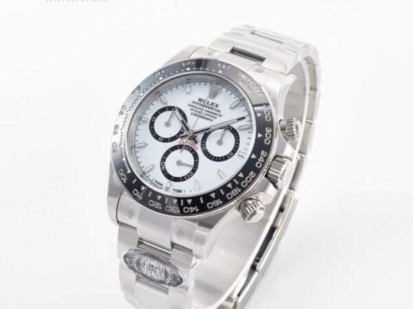 Daytona Panda 116500 Clean Factory 1:1 Best Edition 904L SS Case and Bracelet White Dial SH4131 - Image 7