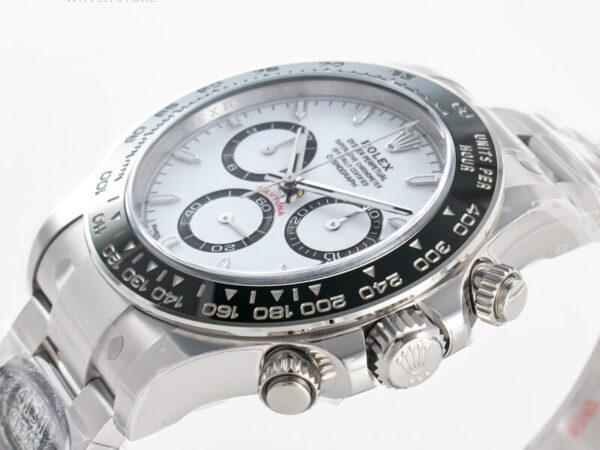 Daytona Panda 116500 Clean Factory 1:1 Best Edition 904L SS Case and Bracelet White Dial SH4131 - Image 6