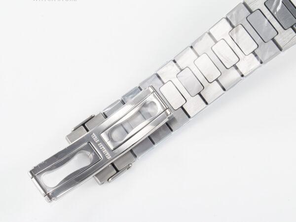 Nautilus 5711 3KF 1:1 Best Edition White Dial on SS Bracelet A324 Super Clone V2 - Image 17