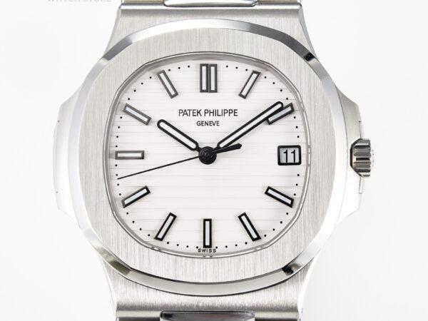 Nautilus 5711 3KF 1:1 Best Edition White Dial on SS Bracelet A324 Super Clone V2 - Image 4