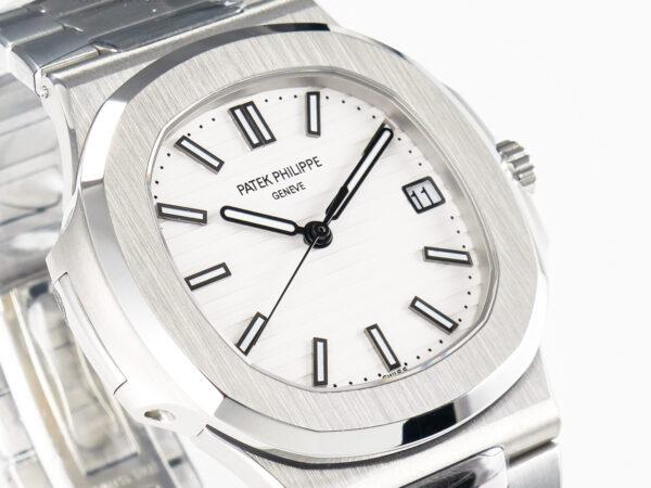 Nautilus 5711 3KF 1:1 Best Edition White Dial on SS Bracelet A324 Super Clone V2 - Image 8