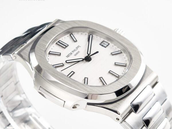 Nautilus 5711 3KF 1:1 Best Edition White Dial on SS Bracelet A324 Super Clone V2 - Image 6