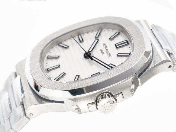 Nautilus 5711 3KF 1:1 Best Edition White Dial on SS Bracelet A324 Super Clone V2 - Image 7