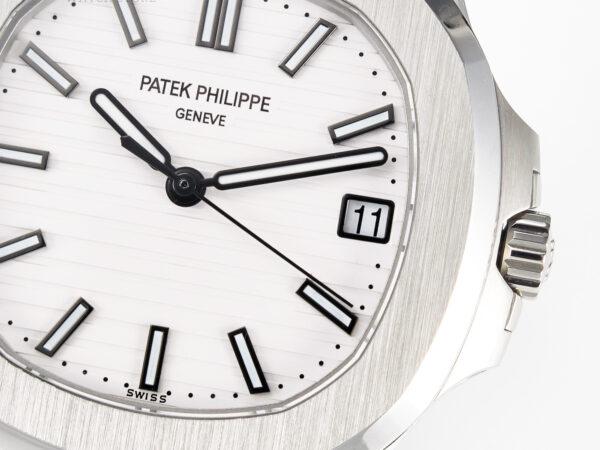 Nautilus 5711 3KF 1:1 Best Edition White Dial on SS Bracelet A324 Super Clone V2 - Image 10