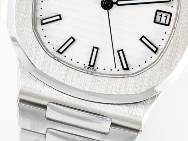 Nautilus 5711 3KF 1:1 Best Edition White Dial on SS Bracelet A324 Super Clone V2 - Image 11
