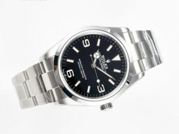 Explorer 36 904L Steel VSF 1:1 Best Edition Black Dial on SS Bracelet SW200 - Image 8