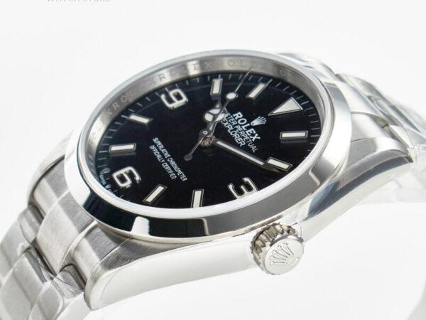 Explorer 36 904L Steel VSF 1:1 Best Edition Black Dial on SS Bracelet SW200 - Image 7