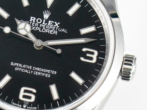 Explorer 36 904L Steel VSF 1:1 Best Edition Black Dial on SS Bracelet SW200 - Image 9