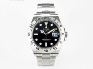 Explorer II 42mm 226570 904L SS VSF 1:1 Best Edition Black Dial on Bracelet DD3285 CHS
