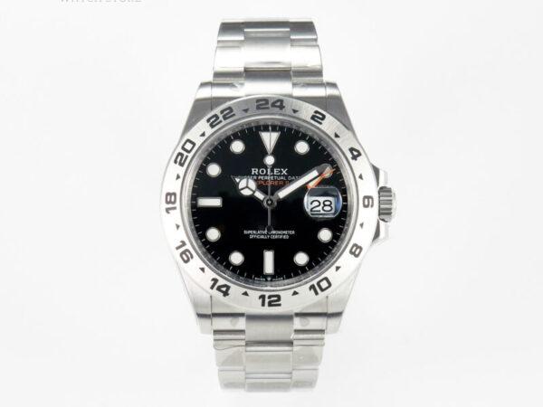 Explorer II 42mm 226570 904L SS VSF 1:1 Best Edition Black Dial on Bracelet DD3285 CHS