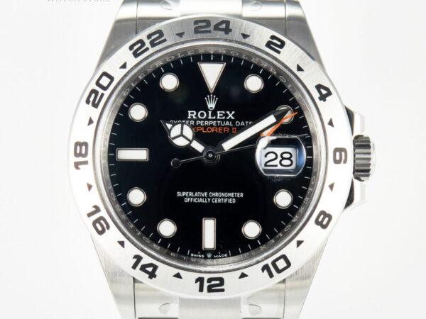 Explorer II 42mm 226570 904L SS VSF 1:1 Best Edition Black Dial on Bracelet DD3285 CHS - Image 4