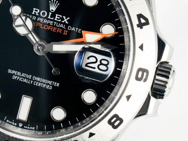 Explorer II 42mm 226570 904L SS VSF 1:1 Best Edition Black Dial on Bracelet DD3285 CHS - Image 15