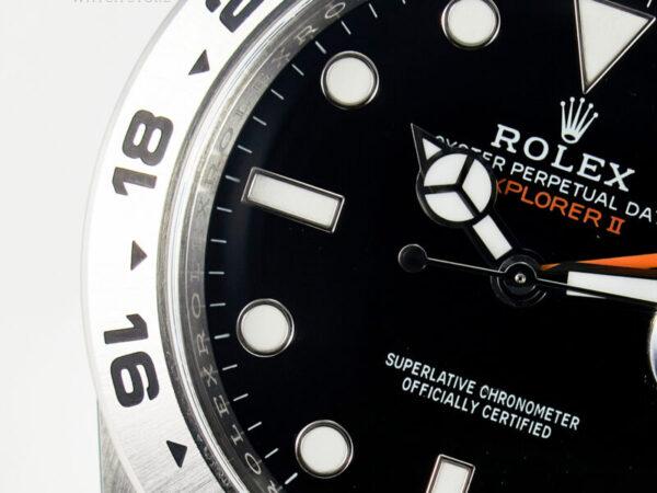 Explorer II 42mm 226570 904L SS VSF 1:1 Best Edition Black Dial on Bracelet DD3285 CHS - Image 14