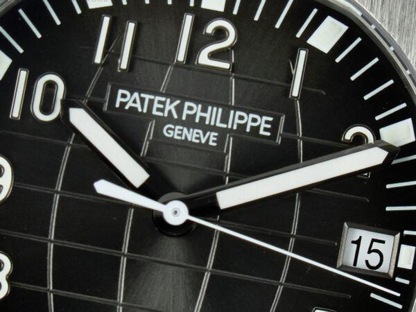 Aquanaut 5167A SS ZF 1:1 Best Edition Black Dial on Black Rubber Strap A324 Super Clone（New clasp） - Image 17