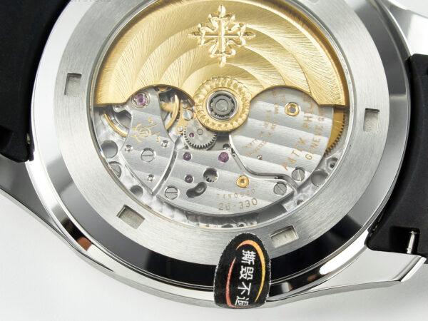 Aquanaut 5167A SS ZF 1:1 Best Edition Black Dial on Black Rubber Strap A324 Super Clone（New clasp） - Image 19