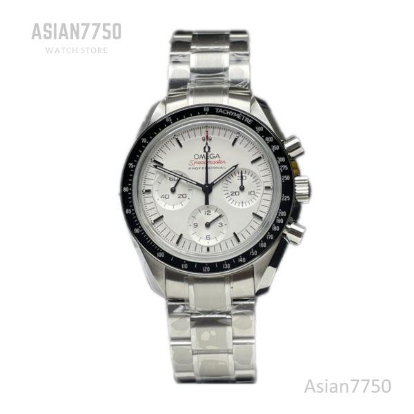 Speedmaster Moonwatch Professional White Dial in Steel ZF
