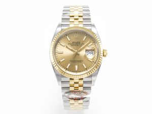 DateJust 36 126233 Clean 1:1 Best Edition 904L Steel YG Stick Dial on SS/YG Jubilee Bracelet VR3235