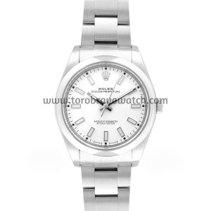 Oyster Perpetual 39mm White Dial 114301