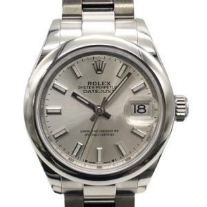 DateJust Ladies 28mm VSF 1:1 Best Edition 904L Silver Dial Stick Marker on SS Jubilee Bracelet