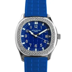 Aquanaut Luce 5067A-014 cadran bleu en acier
