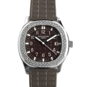 Aquanaut Luce 5067A-023 braunes Zifferblatt in Stahl