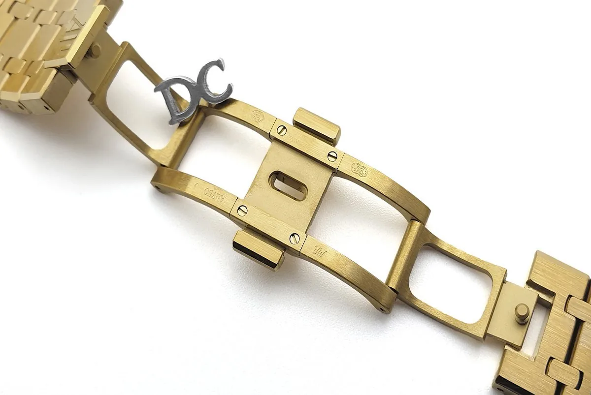 Royal Oak Self-Winding Chronograph esfera blanca en oro amarillo - Imagen 8