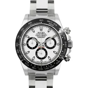 Daytona Panda 116500LN ARF White Dial in Steel