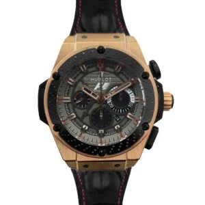 King Power F1 graues Zifferblatt Chronograph in Roségold