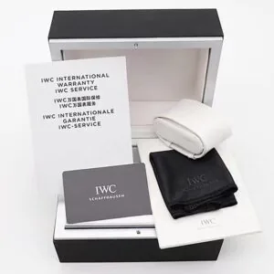 Boîte et papiers IWC