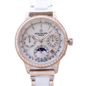 Grand Complications Ladies First calendario perpetuo con lunetta con diamanti in oro rosa