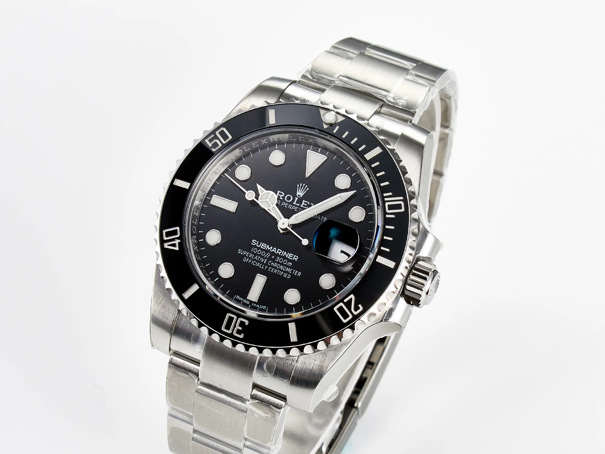 Submariner 116610 LN schwarze Keramik ZZF 1:1 Best Edition 904L SS Gehäuse und Armband VS3135 V3 – Bild 2