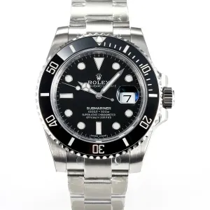 Submariner 116610 LN Black Ceramic ARF 1:1 Best Edition 904L SS Case and Bracelet VS3135