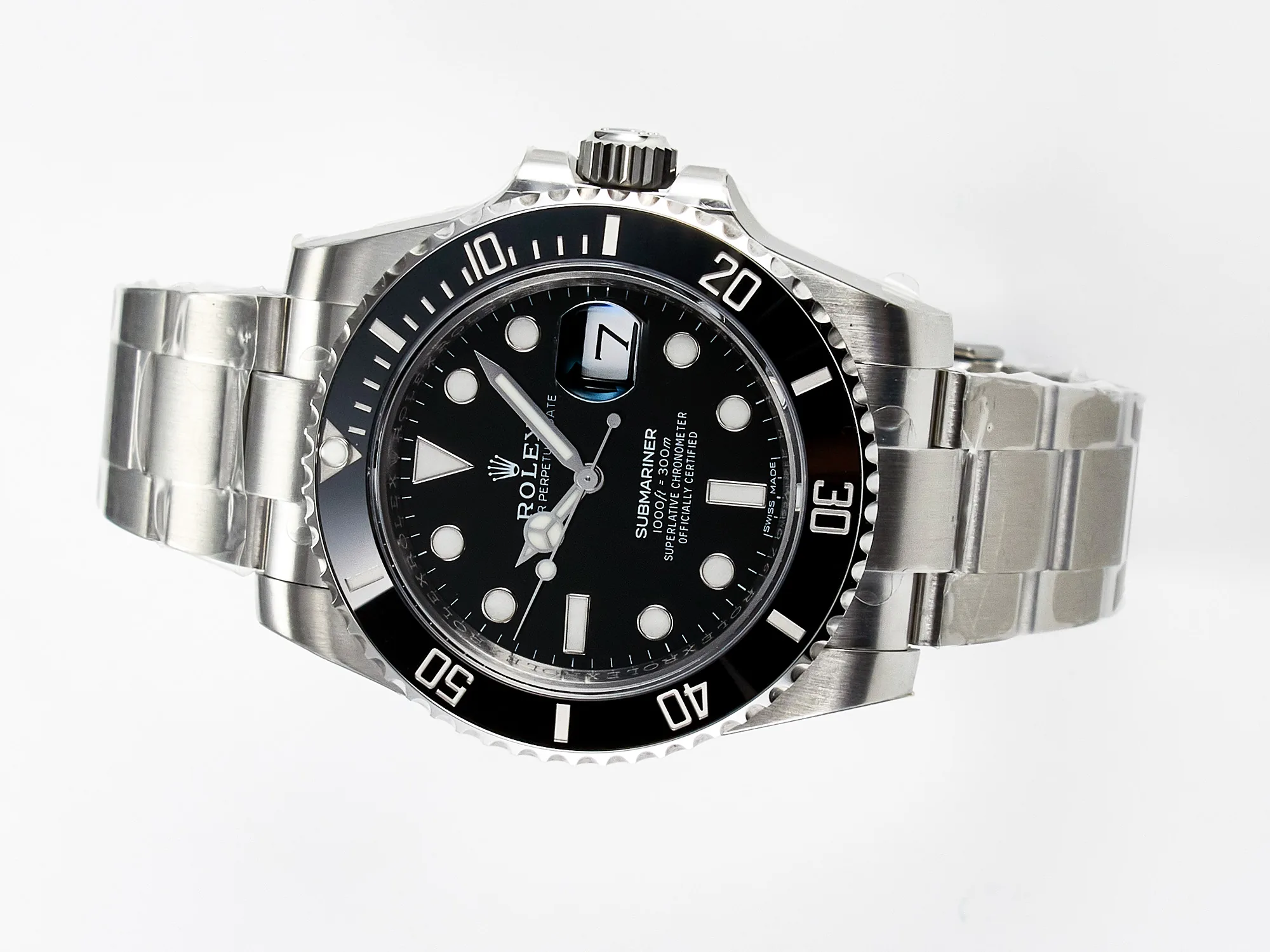 Submariner 116610 LN schwarze Keramik ZZF 1:1 Best Edition 904L SS Gehäuse und Armband VS3135 V3 – Bild 7