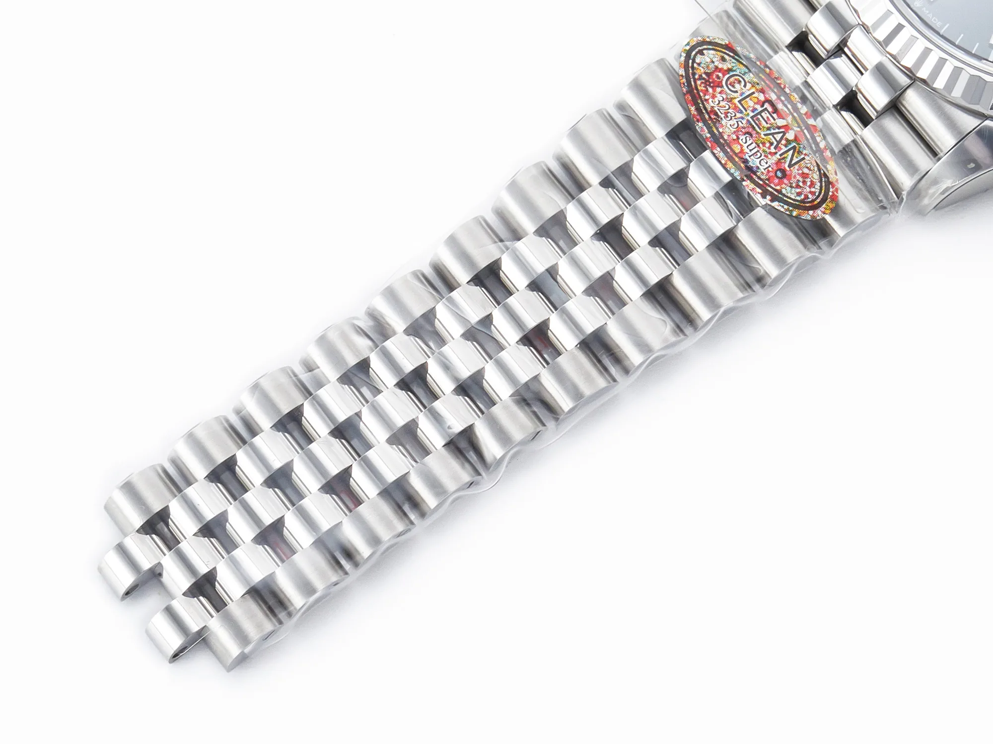 Datejust 41 quadrante nero con indici a bastone in acciaio Clean Factory - immagine 14